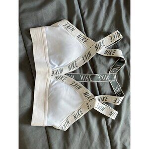 Nike Womens Strappy White Sports Bra